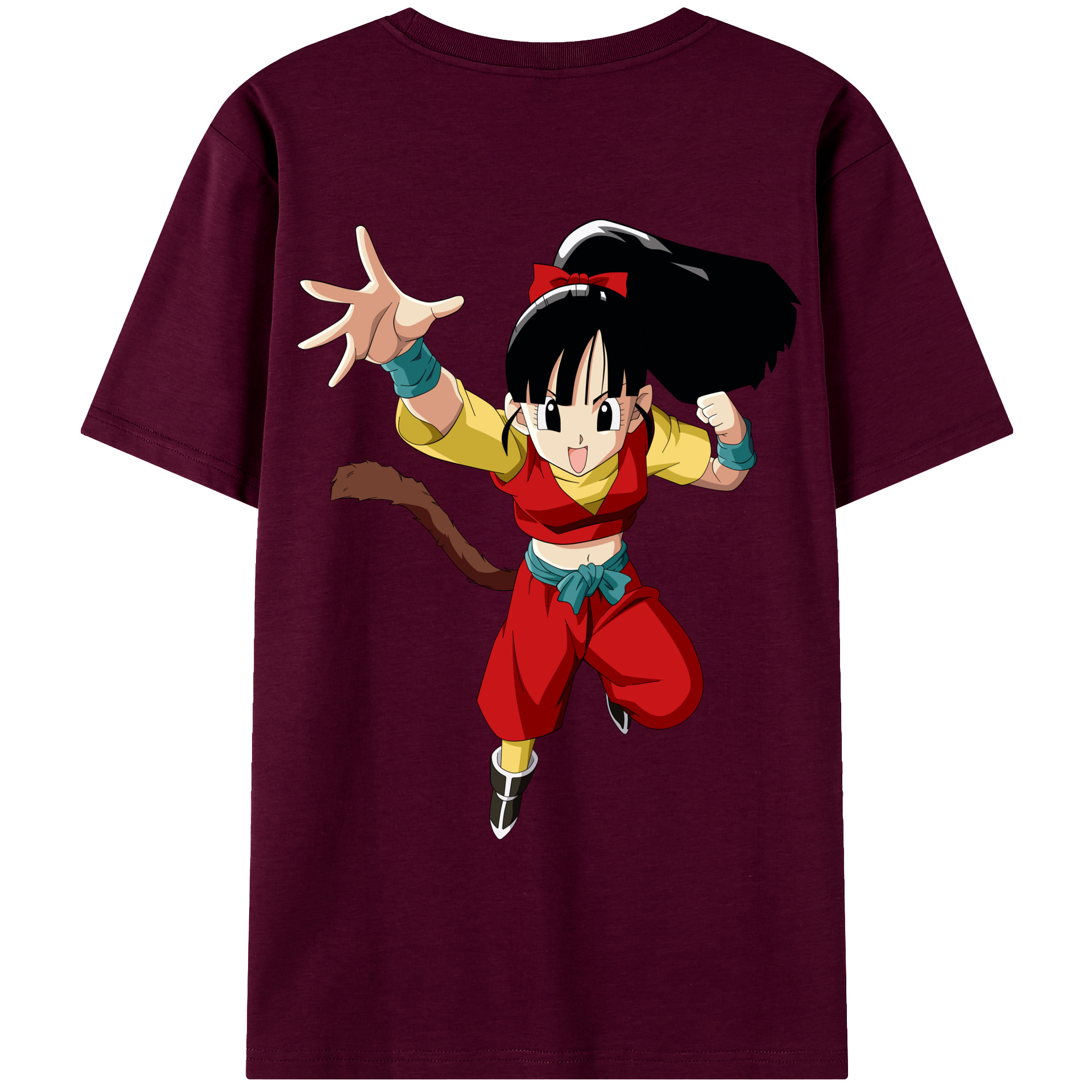 （画像用） ドラゴンボール パン DRAGON BALL Pan レディース半袖Tシャツ(バックプリント)
